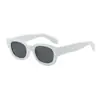 Gafas de Sol Rectangulares Retro de Marco Pequeño Raine para Hombres y Mujeres, Estilo Europeo y Americano, Esenciales Simples para Fotografía Callejera, Elegantes Gafas de Sol para Proteger del Sol