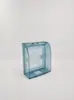 Caixa de máscara para interruptor de parede e tomada tipo 86, auto-produzida, branca, marrom, azul transparente, à prova de respingos