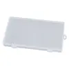 Caja de Plástico Transparente Rectangular con Tapa, Caja de Almacenamiento para Herramientas de Ferretería, Joyería, Equipo de Pesca, Tarjetas, Piezas de Ferretería, Caja de Embalaje