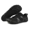 Zapatos Nuevos de Montañismo de Caña Baja para Hombres y Mujeres, Zapatos para Caminar Anfibios, Zapatos para Vadear, Zapatos Casuales de Suela Gruesa, Zapatos Deportivos para Exteriores, Negro