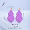 Mesmo Estilo da Loja Antiga Puzuo Ouro Areia Acessórios DIY Colar com Pingente Sete Cabaças Cor de Esmalte Fulu Versátil Corrente para Suéter
