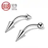 Stud de Ceja Cónica Puntiaguda Cuerno de Dragón Stud Rook Stud Pendiente de Lóbulo Pendiente de Labio Pendiente de Lóbulo Pendiente de Lengua Ósea Pendiente de Labio Aleación de Titanio F136 Transfronterizo