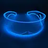 Óculos Luminous Elétricos Sílaba Disco Óculos de Tecnologia Engraçados Óculos de Sol para Foto Óculos de Sol para Festa Bar Óculos de Bola