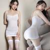 Lencería Sexy, Pijama Sexy que Cubre el Trasero, Uniforme, Conjunto Seductivo Pasión, Haciendo que los Pechos Pequeños se Vean Más Grandes en la Cama