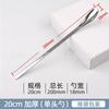 Cuchara dosificadora de acero inoxidable traza 3*1 cuchara dosificadora cabeza simple cabeza doble cabeza cuadrada cuchara dosificadora para cápsulas de medicina cuchara de muestreo médica juego de cucharas médicas