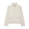 Atacado transfronteiriço 2026 novo verão estilo europeu e americano solto casual feminino blusa top com gola alta 1315731