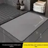 Tapete Rígido de Terra de Diatomáceas, Absorvente de Água, Tapete de Chão Antiderrapante, Tapete de Pé de Terra de Diatomáceas de Secagem Rápida para Entrada de Banheiro, Lavatório, Vaso Sanitário e Uso no Chuveiro