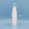 Botella dispensadora de esencia de 80-150 ml Botella de loción para mascotas con tapa de presión y hombro plano de 100 ml Botella de crema de esencia hidratante