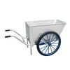 Carro Volcador de Acero Inoxidable Carro Alimentador Carro de Mano de Acero Inoxidable Carro Alimentador para Granjas de Cerdos Carro Alimentador para Granjas