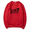 2026 Ropa Transfronteriza Wsih Ropa Europea y Americana Transfronteriza para Mujer en Varios Estilos Halloween 1692 Estampado de Letras Inglesas Cuello Redondo
