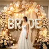 Nuevos globos de letras transfronterizos de 42 pulgadas BRIDE de papel de aluminio decoración de boda de novia decoración de fiesta set de globos al por mayor