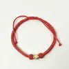 Pulseras de Hilo Rojo para el Año del Zodiaco, Tejidas a Mano, Unisex, Hilo Rojo para Bebé, Suministro al por Mayor para Transmisiones en Vivo