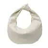 Bolsas Femininas Trançadas de Nicho, Novas Bolsas Anel Versáteis da Moda, Bolsas de Ombro e Axila de Alta Costura para Mulheres