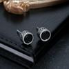 Aretes de Zirconia para Hombre, Aretes de Moda Personalizados, Aretes Versátiles de Moda para Mujer, Joyería para Oreja de Alta Gama de Venta Caliente Transfronteriza al Mayoreo