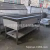 Mesa Térmica para Fast Food Piscina Térmica de Sopa de Aço Inoxidável Comercial Mesa de Venda de Pratos Quentes Cantina Carrinho de Refeição de Fábrica com Rodas