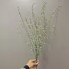 Arreglo floral de rama de espuma de drácena pequeña artificial con hojas, rama falsa, decoración de muebles, simulación de planta verde, simulación de planta verde