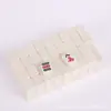 Mini fichas de Mahjong hechas de jade, adecuadas para viajes, turismo, camping, dormitorios, convenientes, pequeñas, lindas, Mahjong seleccionado a mano