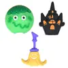 Venda Quente Transfronteiriça PVC Borracha Macia Série Halloween Desenho Animado Ponta de Caneta Tampa de Caneta Figura 3D Estudante Papelaria Divertida