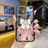 Estação Lazada Design Simples de Laço de Flor Adequado para Capa de Celular Magnética Apple 17Pro Iphone15 Capa Transparente