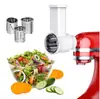 Accesorios para licuadora Kitchenaid Molinillo de carne KA máquina chef Cara de molinillo de metal Exprimidor de presión Rebanador