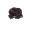 Pinza para el Pelo con Lazo de Pedrería Pieza para Moño Clip-On Corona Alta Herramienta para Moño de Flor Hacedor de Moños Perezosos Moño Esponjoso