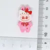 Acessórios de Resina Labubu Sanrio Brilhantes DIY Grampo de Cabelo Headband Chaveiro Pingente Material Artesanal Venda por Atacado