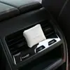 Ambientador de Coche de Lujo Imitación Piel de Cordero con Clip para Rejilla de Aire Acondicionado, Pasta de Fragancia Premium Recargable para Salida de Aire Acondicionado