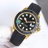 Reloj Mecánico Automático de Goma Serie Yacht-Master Hombre Vs Factory Danny Road Reloj Casual