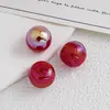 Acessórios de Cabelo Vermelhos de Alta Qualidade, Brincos, Brincos Simples e Estilosos, Decorações de Presilha, Acessórios e Componentes para Joias DIY