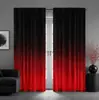 Cortinas gruesas opacas transfronterizas para dormitorio, sala de estar y estudio, venta al por mayor con estampado geométrico de impresión digital, hechas a medida por el fabricante