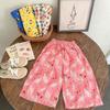 Calça de Caminhada Infantil para Meninos e Meninas, Calça Divertida com Gatinho à Prova de Mosquitos para Crianças Pequenas, Nova Calça Casual Fina de Verão 2025
