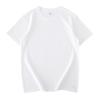 Camiseta de cuello pequeño con logo impreso personalizado de algodón de manga corta para niños, camisa cultural, grupo de fiesta, construcción de equipo, uniforme de clase di
