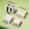 Caja creativa irregular estilo chino al por mayor, caja de almacenamiento de joyería estilo chino, caja con tapa abatible para pulseras, caja de embalaje de joyería de extracción para collares