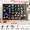 Tablero de exhibición de pegatinas para refrigerador, tablero magnético para maquillaje en la pared, tablero de mensajes retro, pizarra, tablero decorativo para café, notas post-it para pan