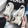 Sapatos Masculinos Forrest Gump Primavera Novo Solado Grosso Elevado Waffles Pai Lazer Corrida Viagem Juventude Tênis Putian