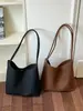 Bolso de hombro grande de color liso transfronterizo para mujer, nuevo bolso de moda de verano 2026, bolso tote vintage para commuting