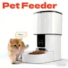 Alimentador Automático Inteligente para Pets com Câmera para Gatos e Cachorros, Programável, Controle de Porção, Visualização Remota, Comida para Gato Cachorro
