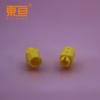 QSBJ1599 tapón poco profundo amarillo columna larga octagonal placa central vertical octagonal accesorios octogonales piezas de producción pequeñas