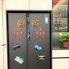 Adesivo Original para Geladeira Ano Novo Wen Chuang Série Deuses da Porta Abertura Segura Veja Xi Ímã Decorativo para Porta de Geladeira
