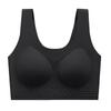 Base Líquida Invisível Sem Costura Roupa Íntima Sutiã Top Sem Aro com Bojo Colecionador Costas de Beleza Regata Alça Fitness Exercício Top Tubinho
