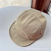 Gorra Casual de Cinco Piezas para Mujer Verano Camping al Aire Libre Simple Ligera Secado Rápido Plana Gorra de Béisbol Gorra de Montar Ins