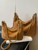 Bolso Tote de Gamuza Vintage para Mujer 2026 Nuevo Gran Capacidad para Viajes Diarios Coreano de Nicho Bolso de Hombro Moderno Bolso Hobo