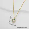 Nuevos Accesorios de Joyería para Mujer DIY Collar Hecho a Mano Pendientes Accesorios Joker Colgante Ojo del Diablo Suministro