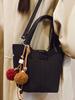 Bolso Texturizado para Mujer 2025 Otoño Nuevo Estilo de Alta Apariencia Moda Bolso Cubo Estilo Extranjero Bolso de Hombro Cruzado