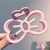 Horquilla de lazo simple y linda para la parte posterior de la cabeza, clip para moño alto, clip de tiburón para niña, volumen de cabello, múltiples horquillas, tocado