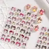 Cyansea Colección Popular Linda Transfronteriza Sanrio Kitty My Melody Kuromi Cinnamoroll Pegatinas Decorativas