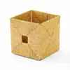 Cesta de Almacenamiento Hecha de Jacinto de Agua Tejido, Cesta de Almacenamiento Plegable Hecha a Mano, Más Vendida en Amazon, Almacenamiento Natural para Exteriores para Acampar