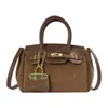 Bolso de mujer vintage esmerilado para otoño e invierno 2026 nuevo diseño de moda bolso cruzado versátil bolso de mano súper popular bolso platino