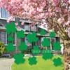 El St Más Vendido de Amazon. Decoración Colgante del Día de San Patricio, un Trébol Colgante para Decoración Interior y Exterior de Césped y Jardín