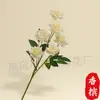 Flores de Rosa Artificiales, 6 Cabezas, Rosas Pequeñas de Esquina Atadas a Mano, Directo del Fabricante, para Decoraciones de Boda, Decoración de Hotel y Arreglos Florales para el Hogar